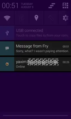 yaxim android App screenshot 1